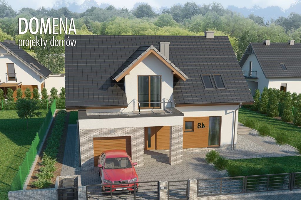 budowa domu Bernard (Odbicie lustrzane) - New-House
