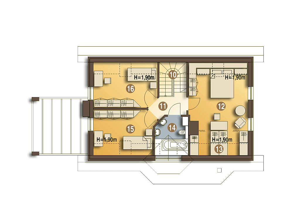 Agatka II trend bez garażu [B] - miniatura 9