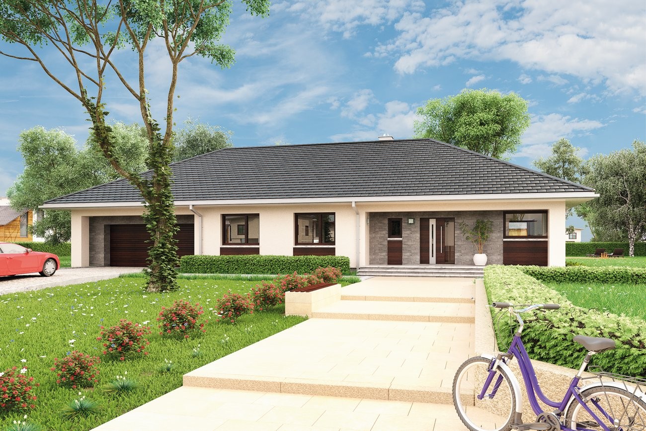 budowa domu Berenika (odbicie lustrzane) - New-House