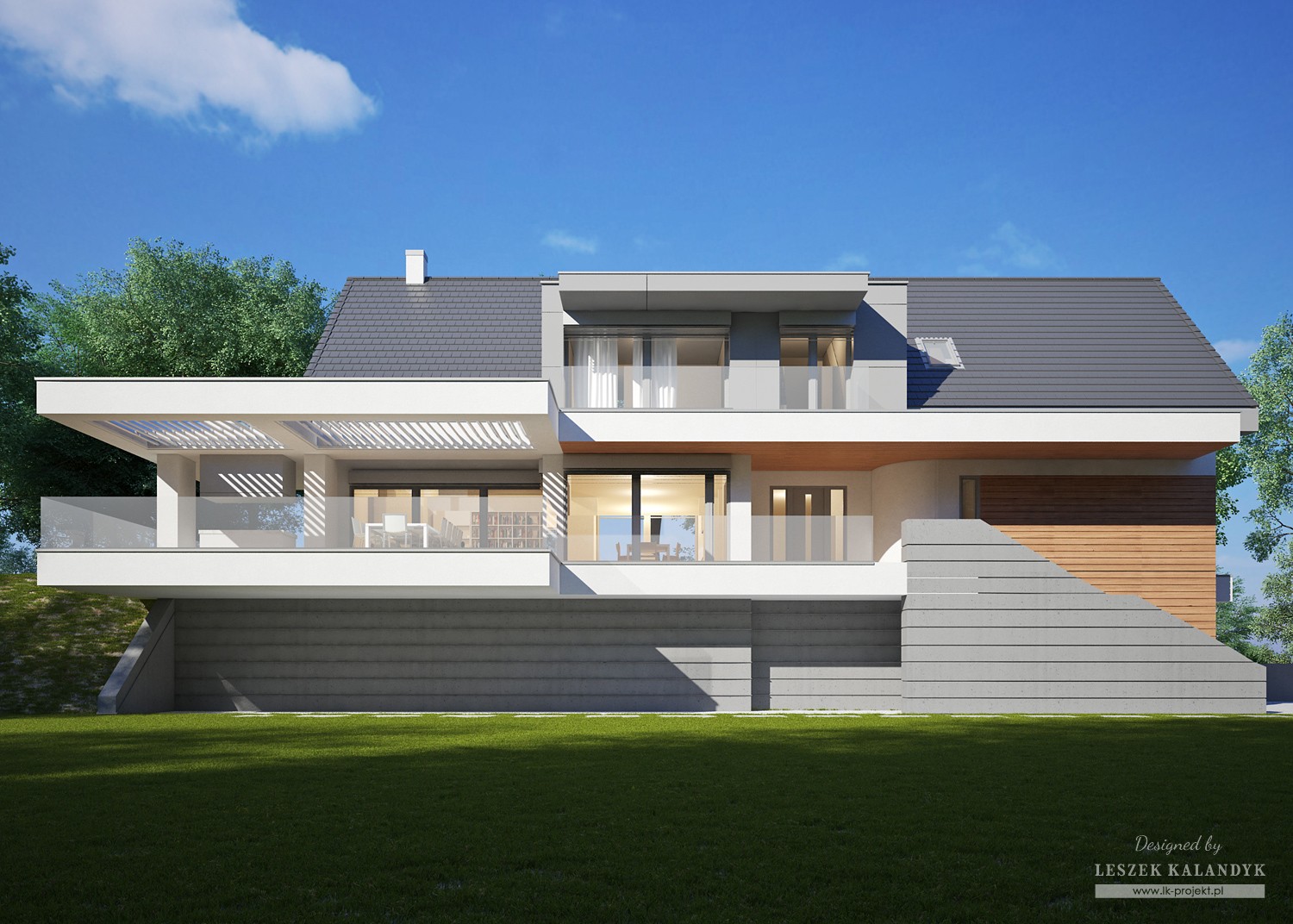 budowa domu LK&1245 - New-House