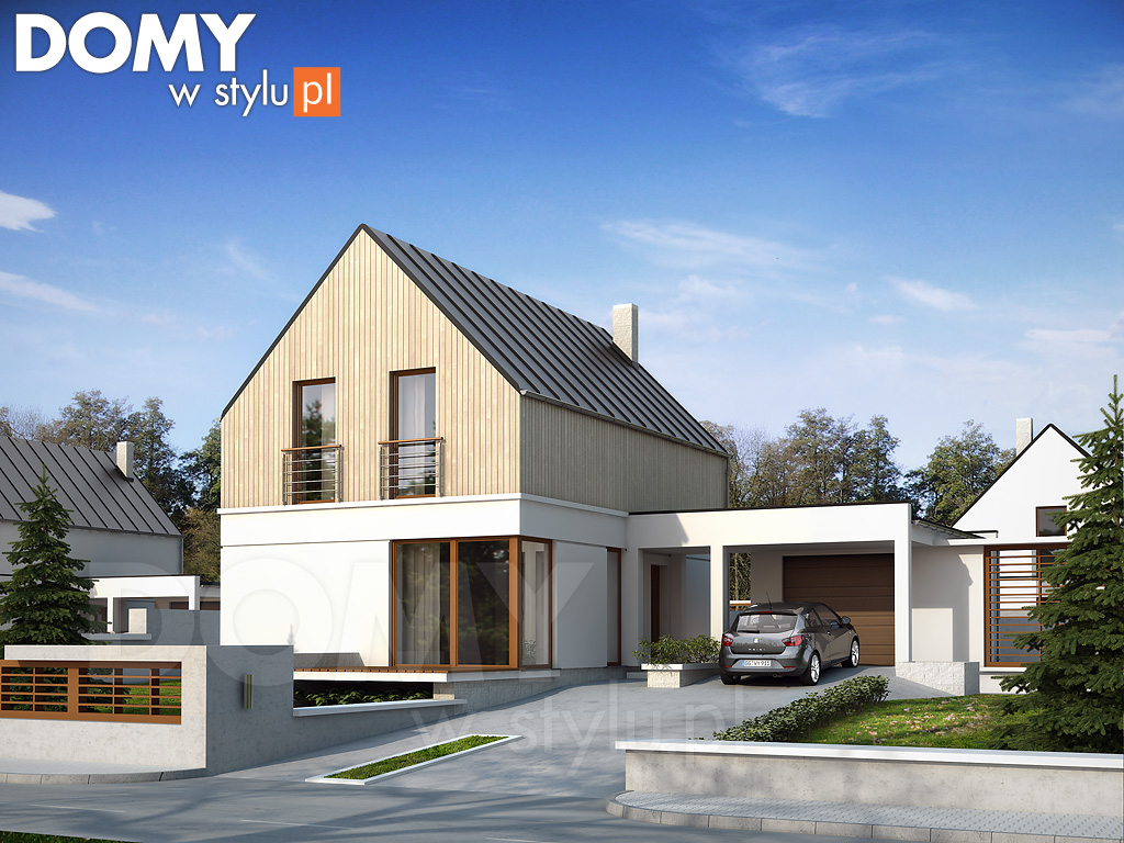 budowa domu Teo 5 (Odbicie lustrzane) - New-House