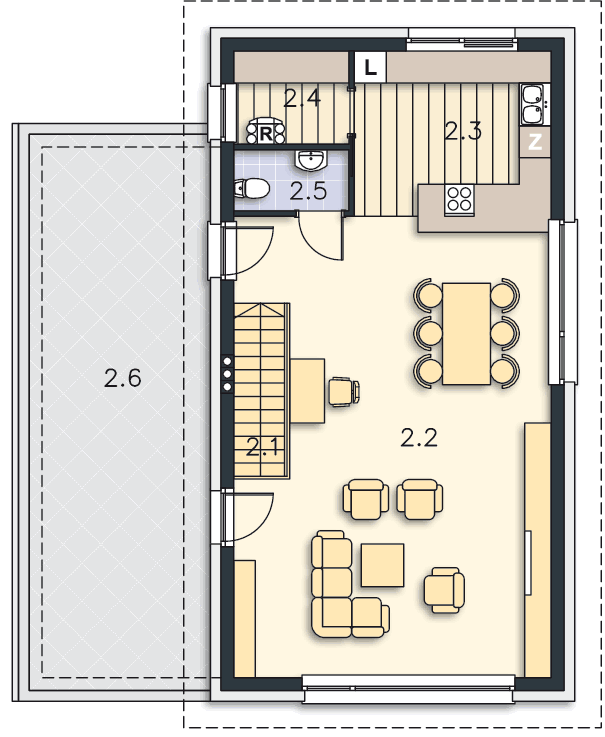 Sendai DCP323 (odbicie lustrzane) - miniatura 4