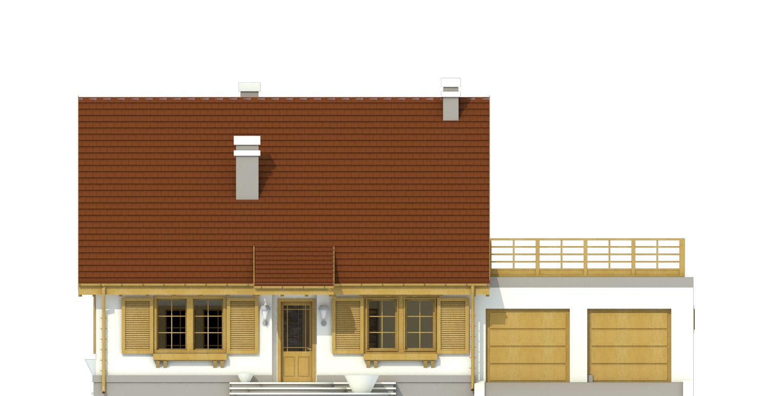 Bażant z garażem 2-st. [A1] (odbicie lustrzane) - miniatura 2