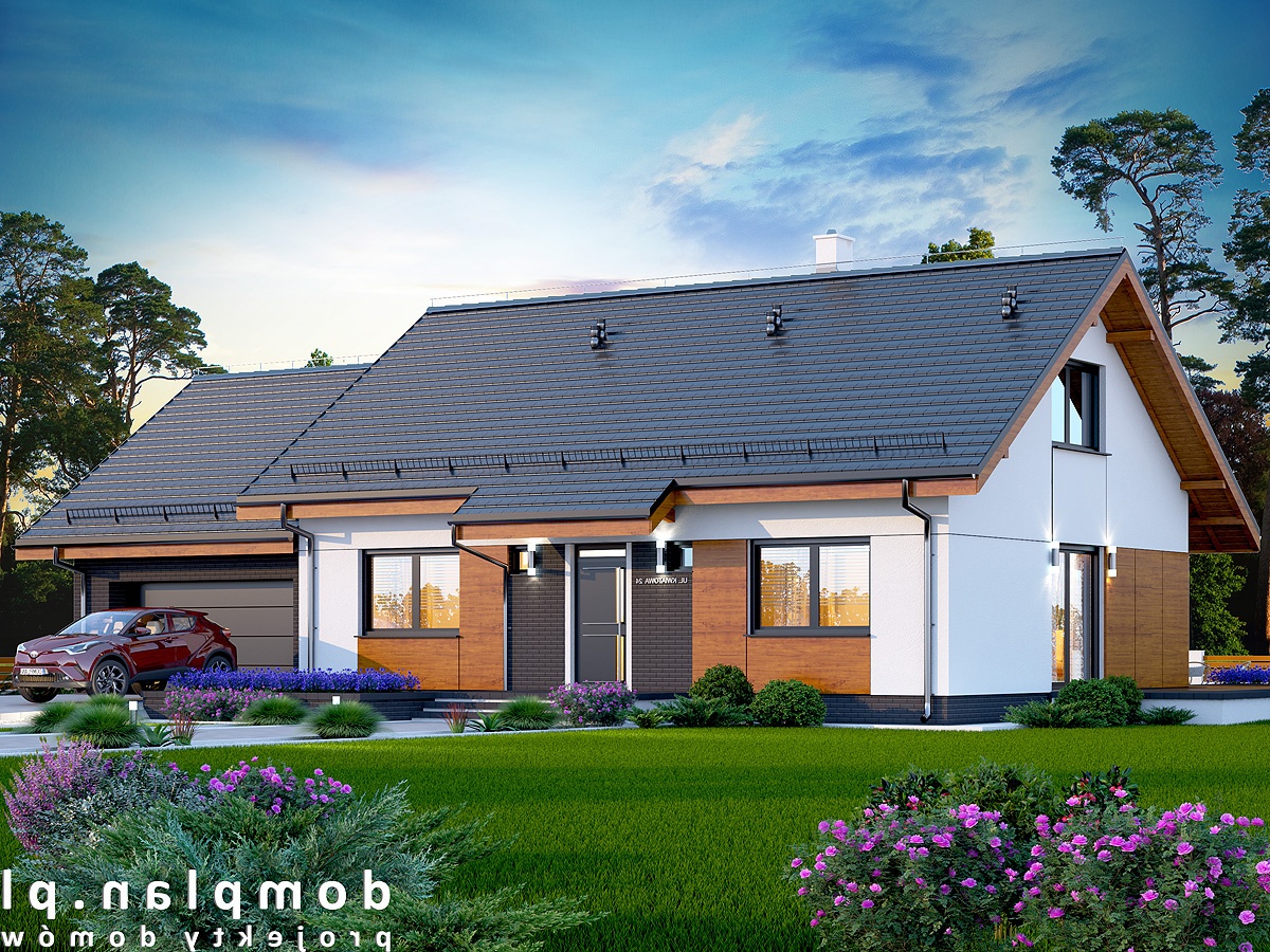 budowa domu SANTIA BIS 2M (Odbicie lustrzane) - New-House