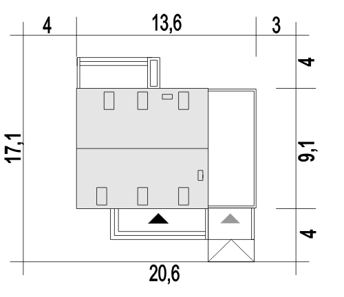 Sosnówka z garażem 1-st. [A] - miniatura 10