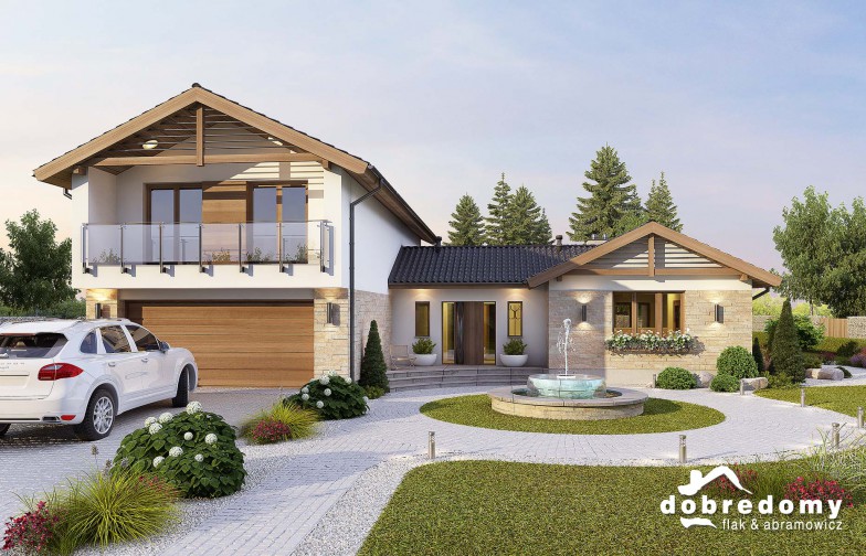 budowa domu Risa odbicie lustrzane - New-House