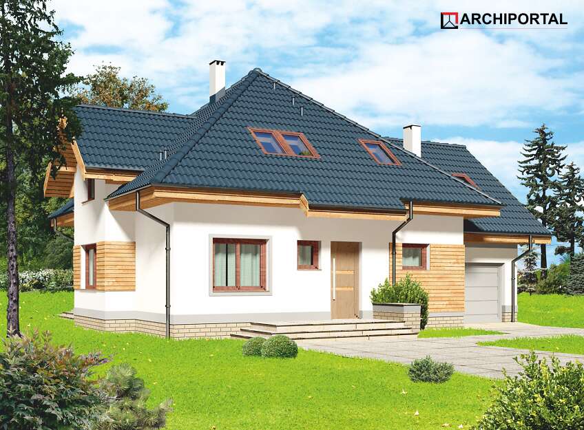 budowa domu Lancelot paliwo stałe- New-House