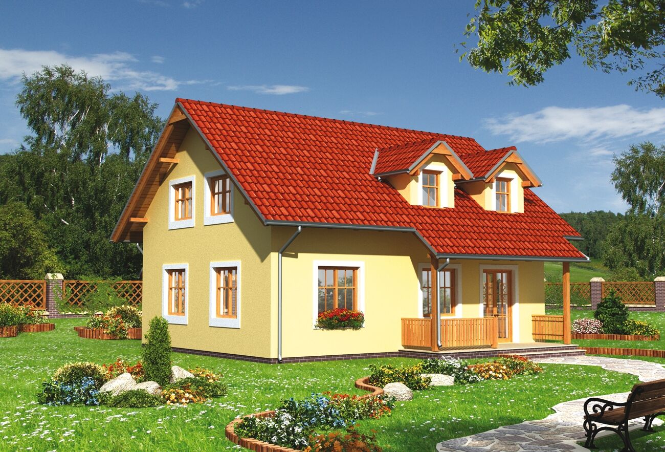 budowa domu Muchomorek (odbicie lustrzane) - New-House