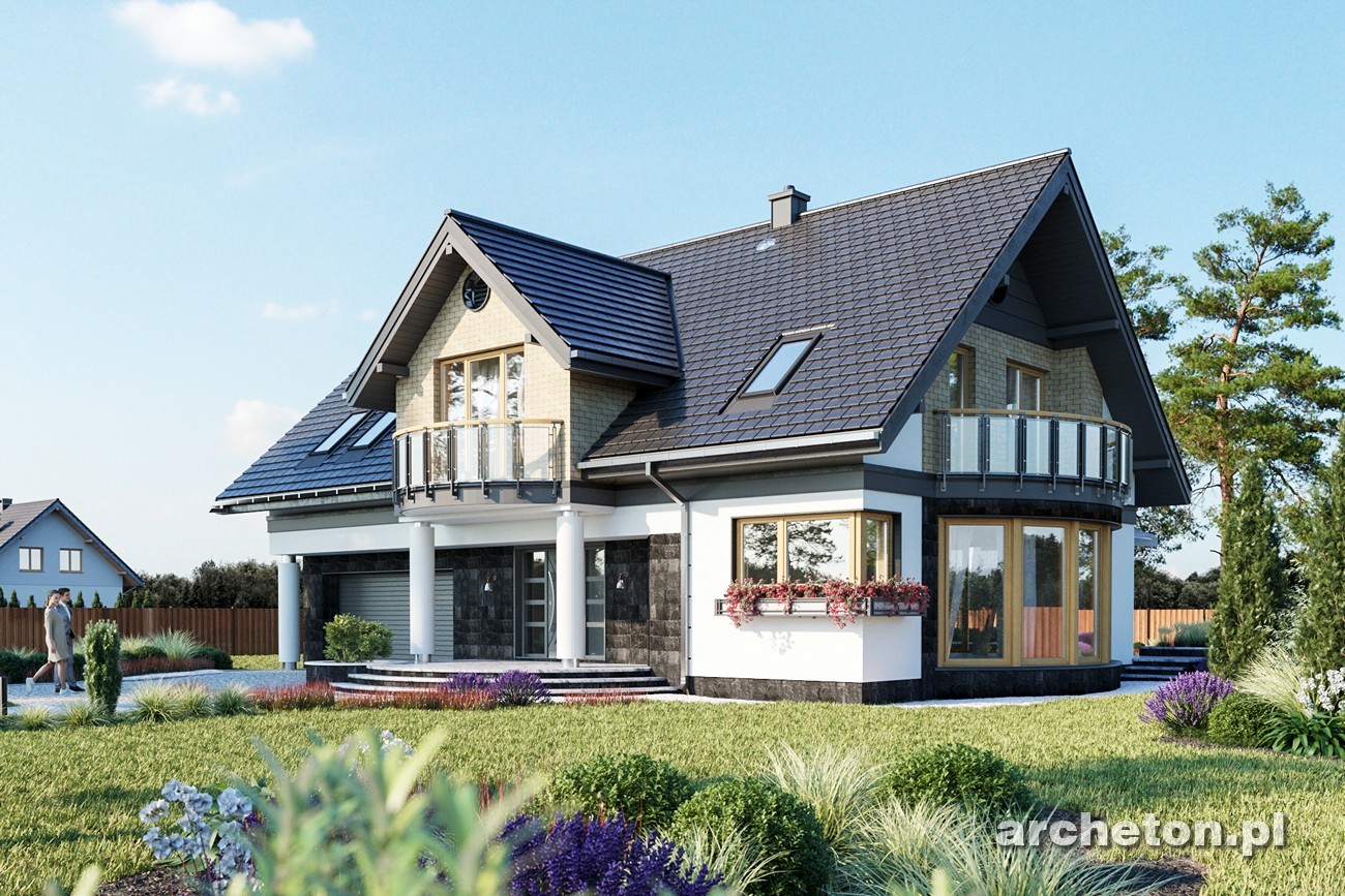 budowa domu Lazuryt (odbicie lustrzane) - New-House