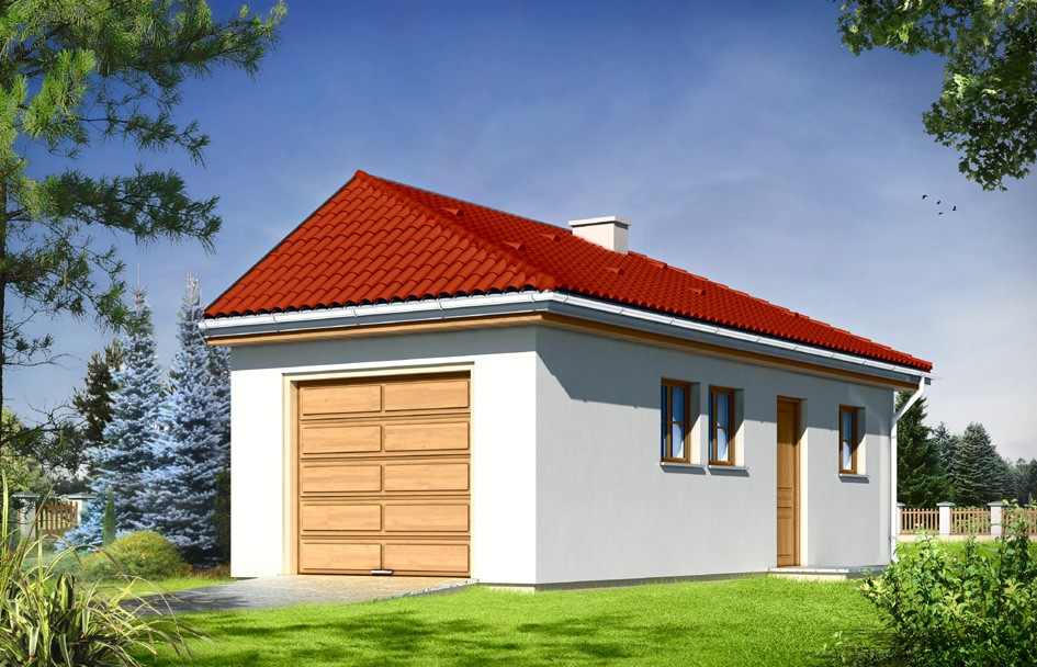 budowa garażBG04 z new-house