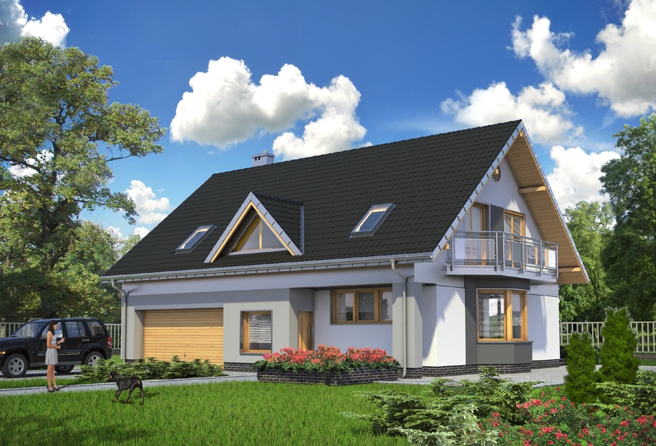 budowa domu Saba (odbicie lustrzane) - New-House