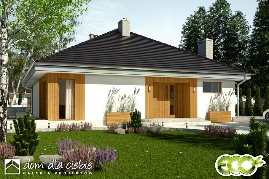 budowa domu Kalandra III bez garażu [B] - New-House