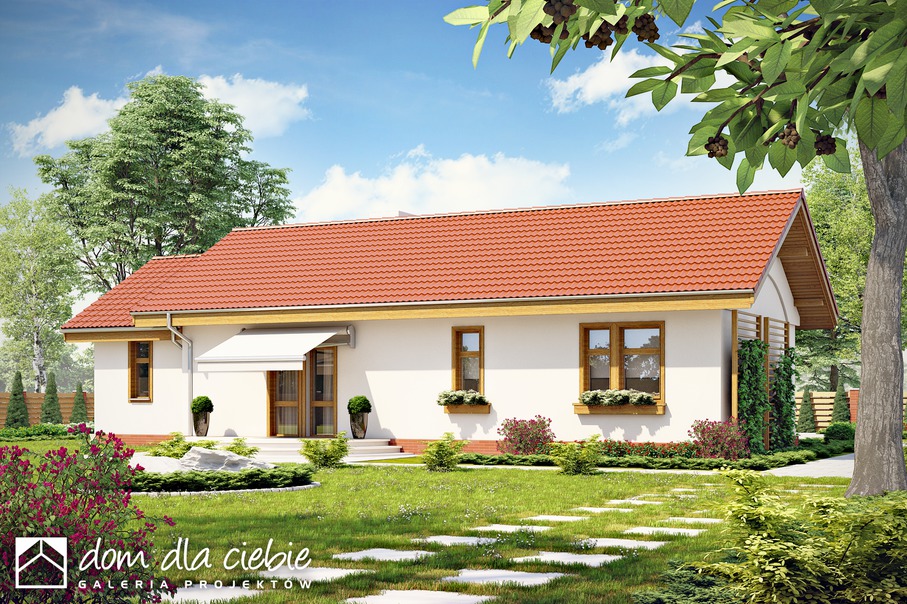 Skowronek styl z garażem 1-st. [A] - miniatura 7
