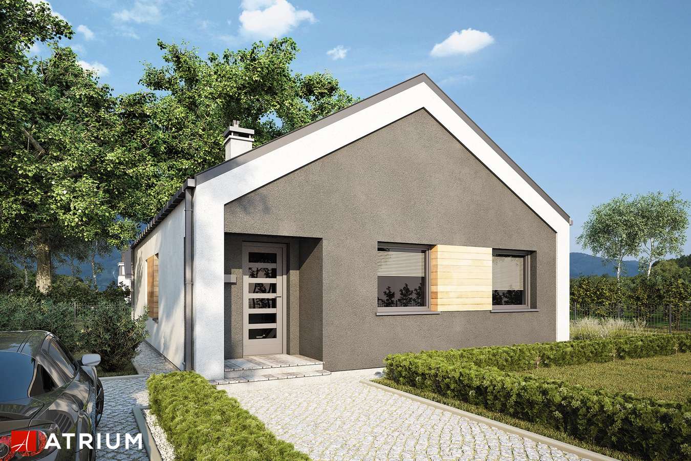 budowa domu Adam III (odbicie lustrzane) - New-House
