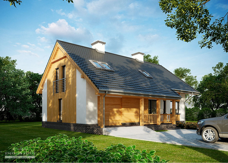 Budowa domu LK&934 (odbicie lustrzane) z New-House