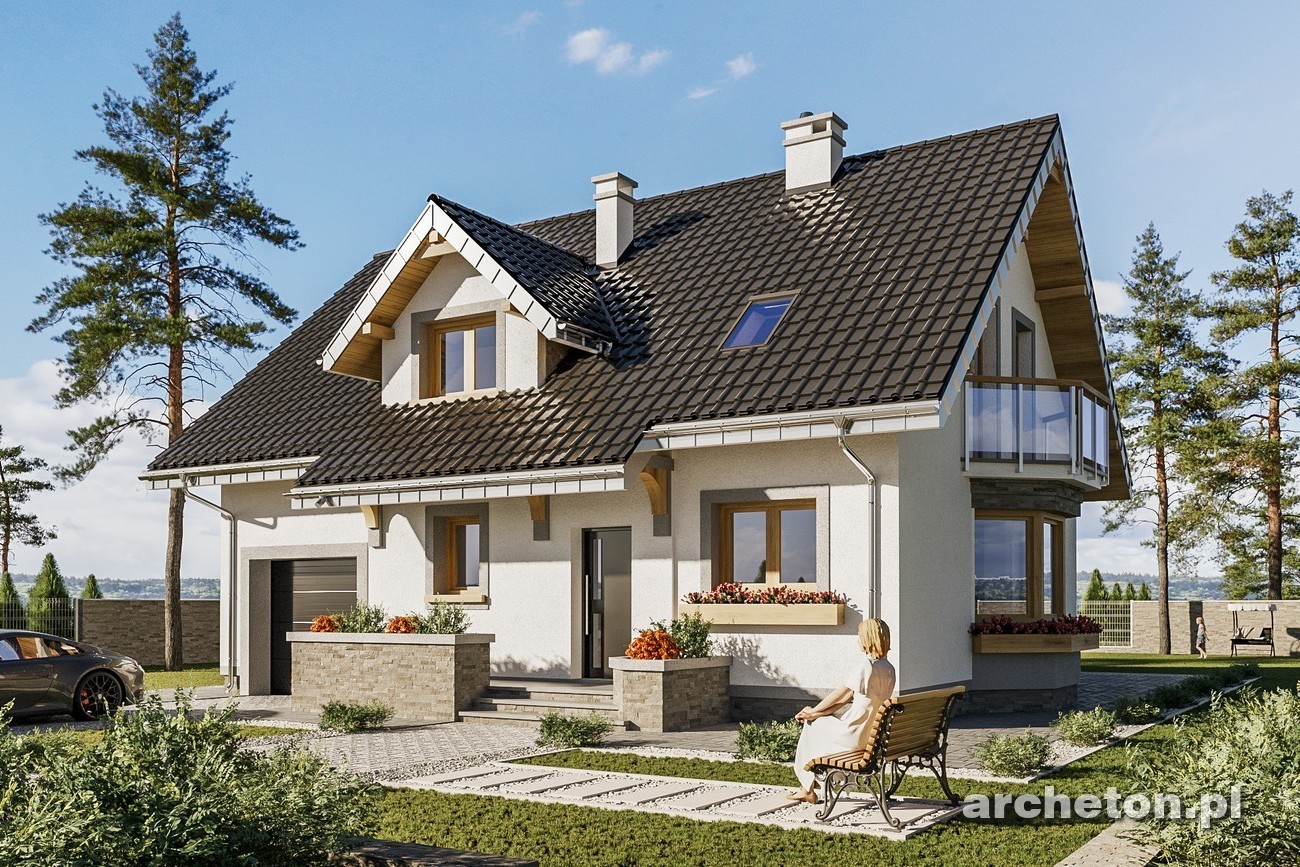 budowa domu Zoja Neo (odbicie lustrzane) - New-House
