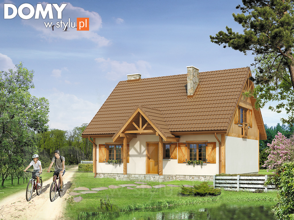 budowa domu Kawka 5 (Odbicie lustrzane) - New-House
