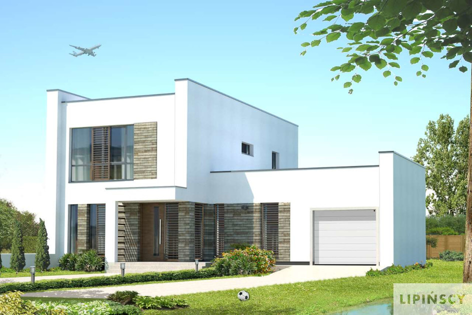 Budowa domu Cork DCP204 (odbicie lustrzane) z New-House