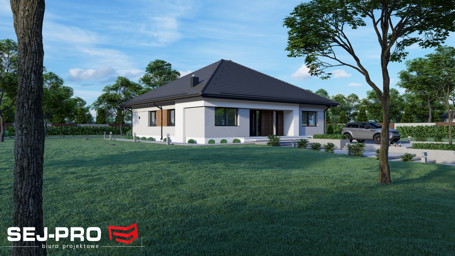 budowa domu SEJ-PRO 006/1 ENERGO - New-House