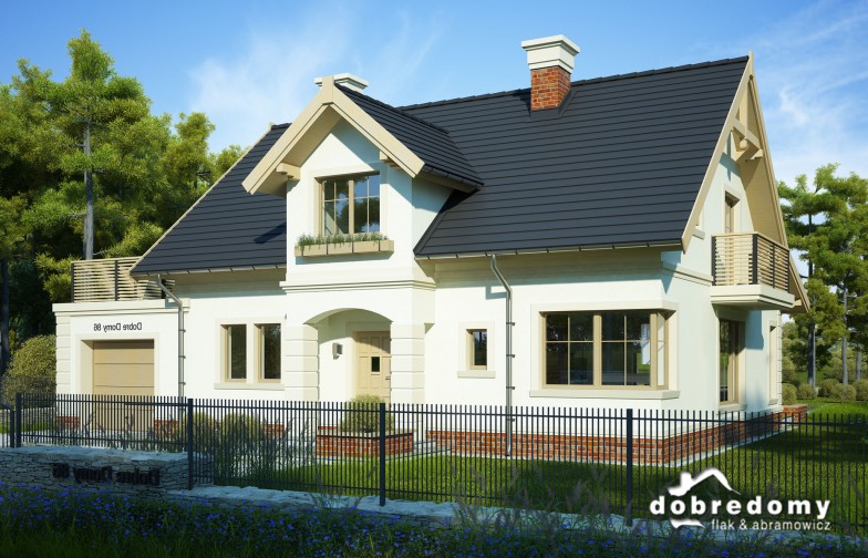 budowa domu Kreta I (odbicie lustrzane)- New-House