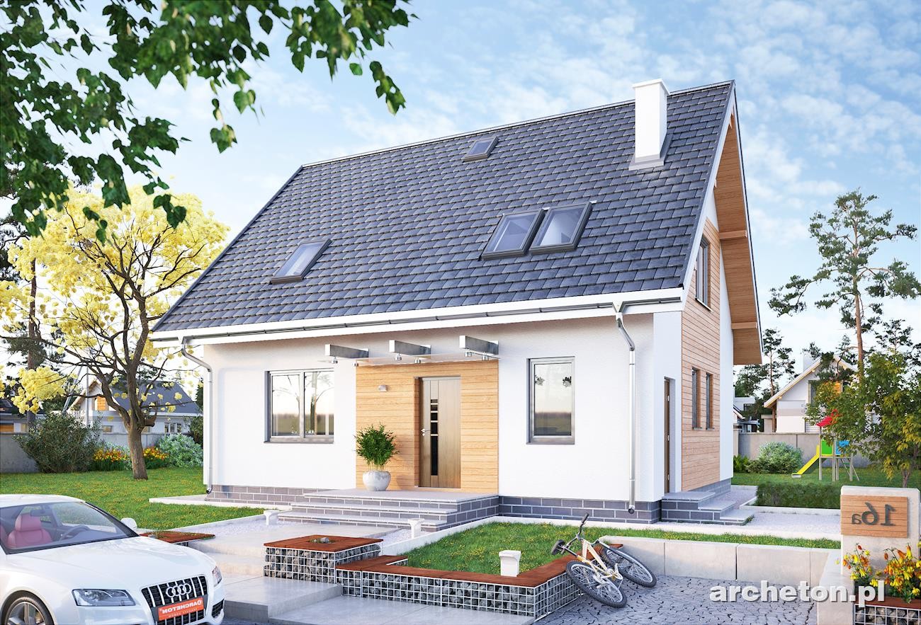 budowa domu Sambor Eko (odbicie lustrzane) - New-House