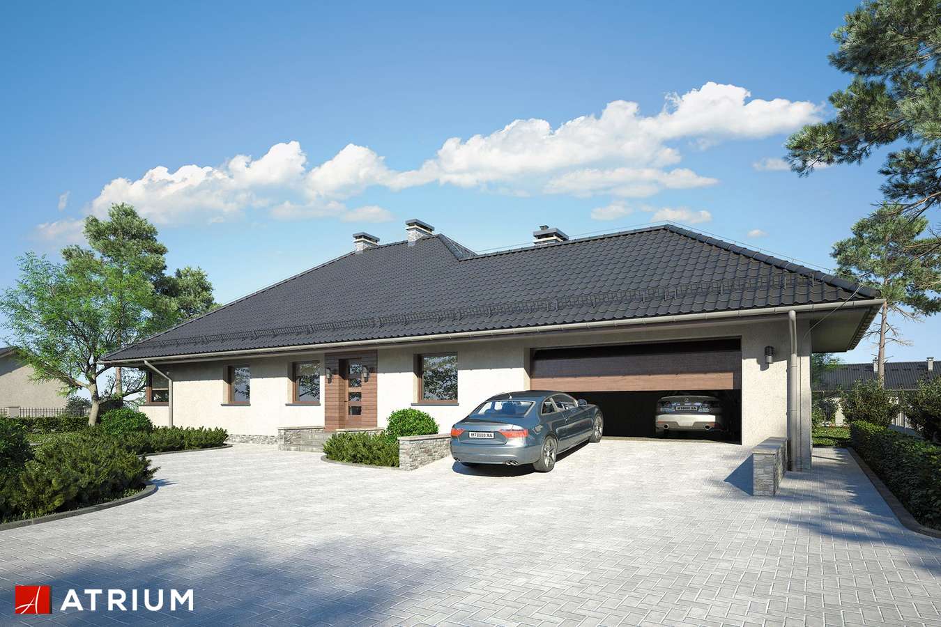 budowa domu Excelsior odbicie lustrzane - New-House