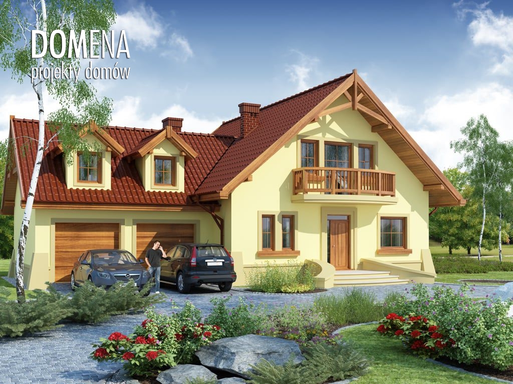 budowa domu Hermes 3 (Odbicie lustrzane) - New-House