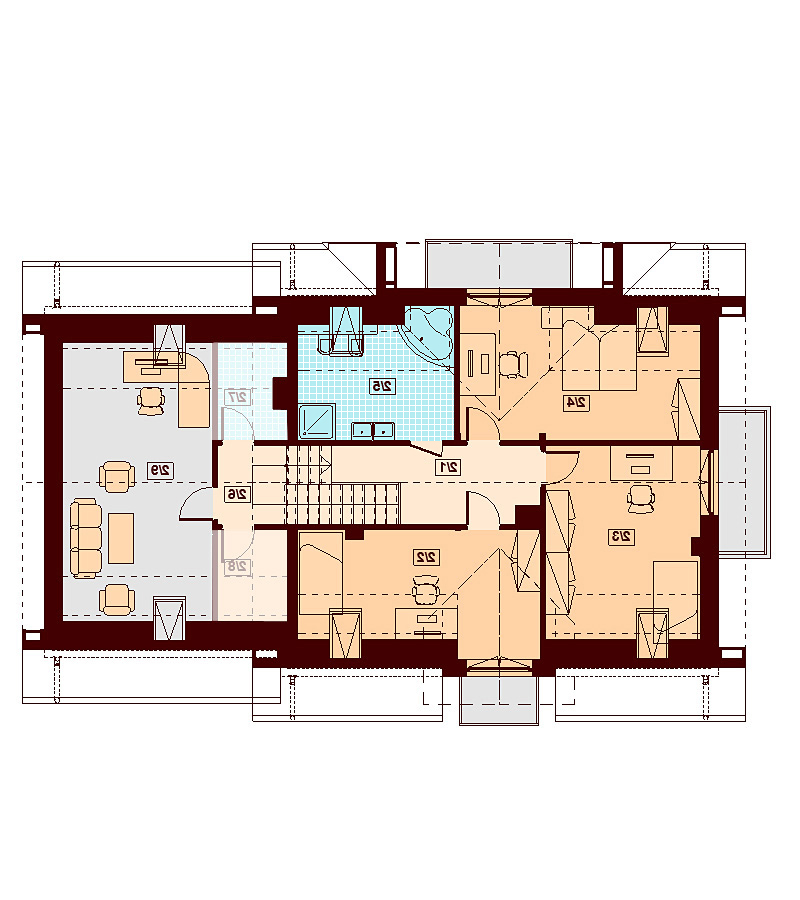 KARMELITA MODERN 2M (Odbicie lustrzane) - miniatura 5