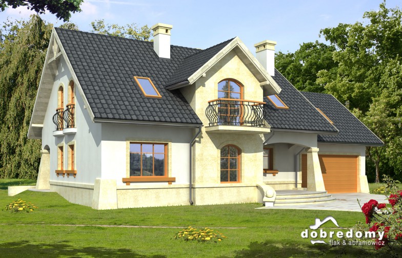 budowa domu Metis II (odbicie lustrzane) - New-House