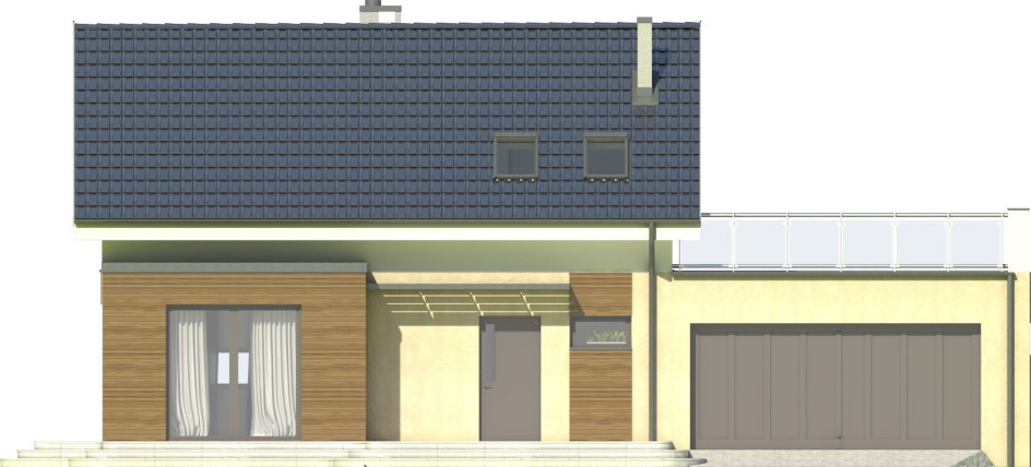 Eco 1 z garażem 2-st. [A1] - miniatura 2