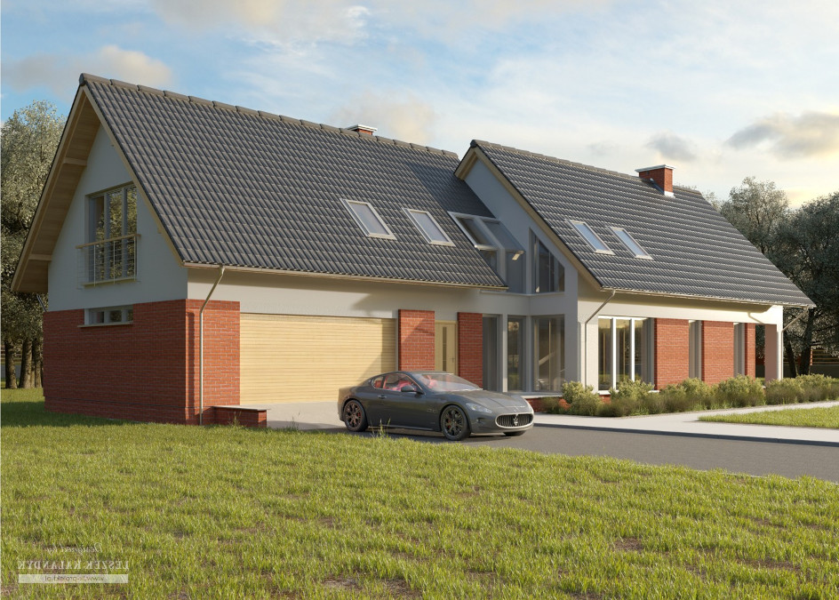 Budowa domu LK&765 (odbicie lustrzane) z New-House