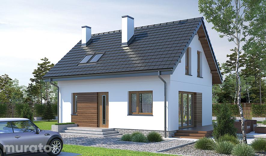 budowa domu M245 Trafna decyzja (etap II) (odbicie lustrzane) - New-House