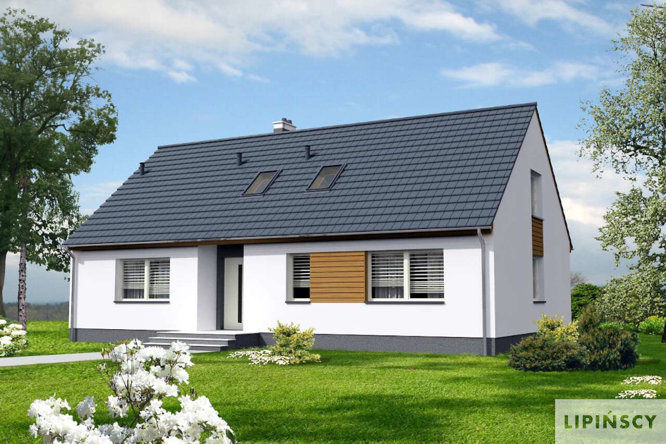 Budowa domu Ostenda LMB141 (odbicie lustrzane) z New-House