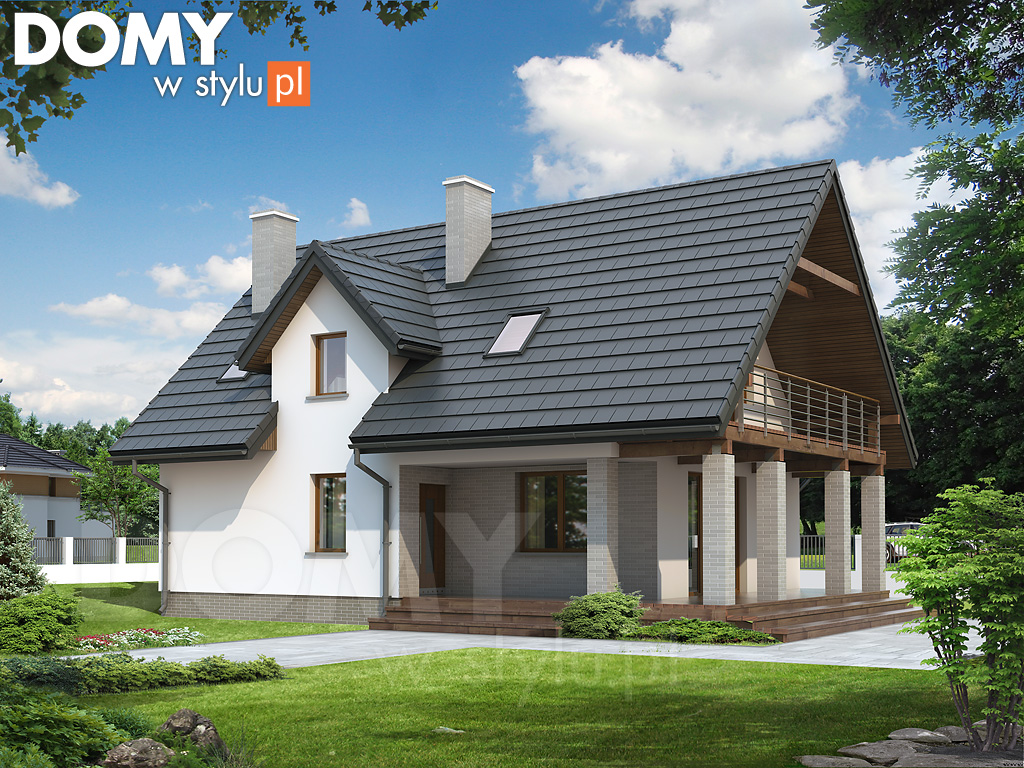 budowa domu Zięba (Odbicie lustrzane) - New-House