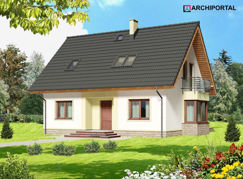budowa domu Izolda (odbicie lustrzane) - New-House