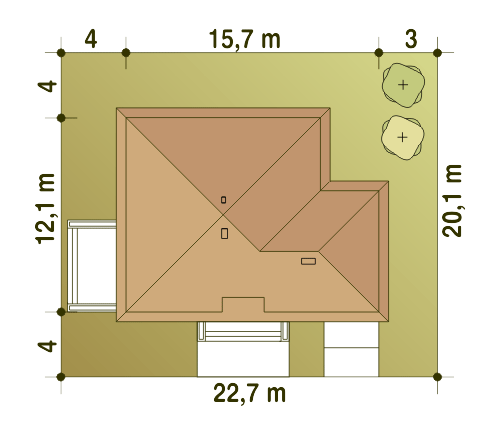 Kalandra III z garażem 1-st. [A] - miniatura 9
