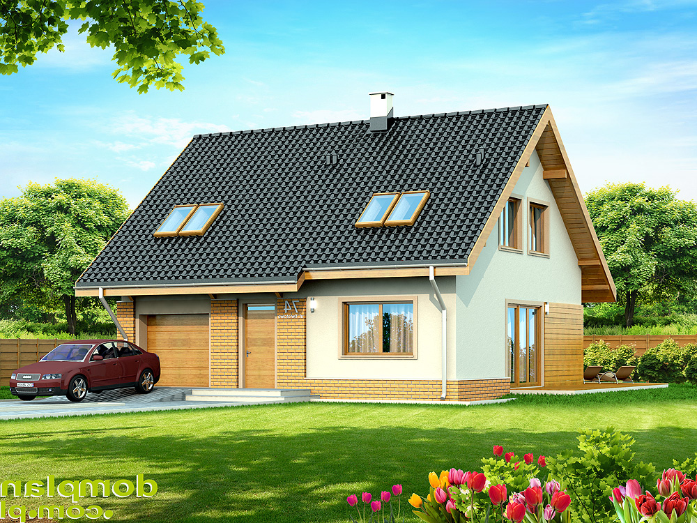 budowa domu ATLANTA BIS (Odbicie lustrzane) - New-House