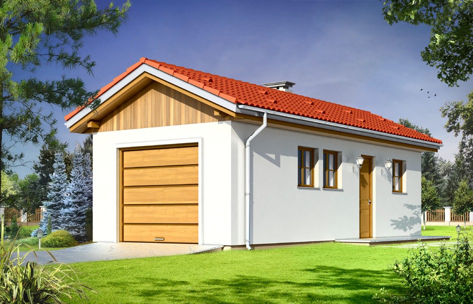 budowa garaż BG06 z new house