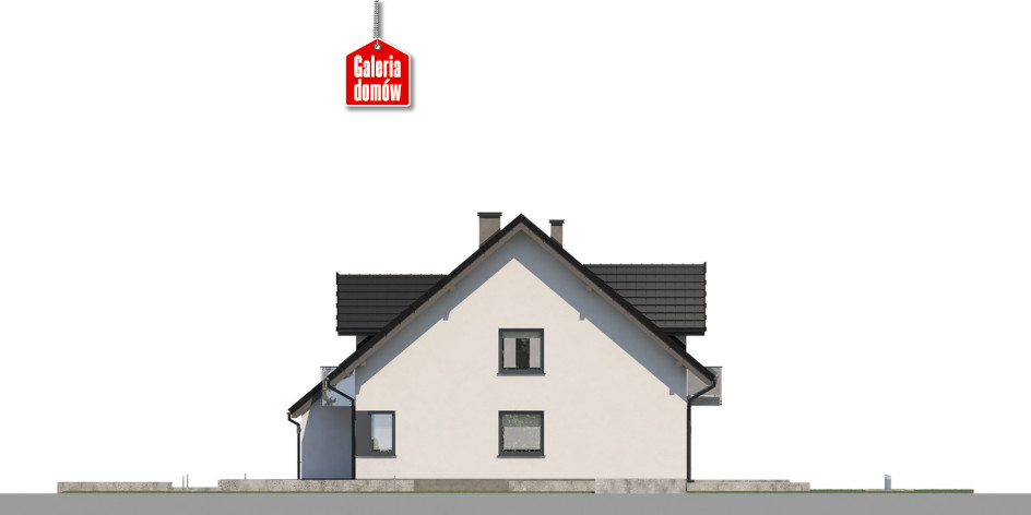 Dom przy Amarantowej 12 dwulokalowy (odbicie lustrzane) - miniatura 8