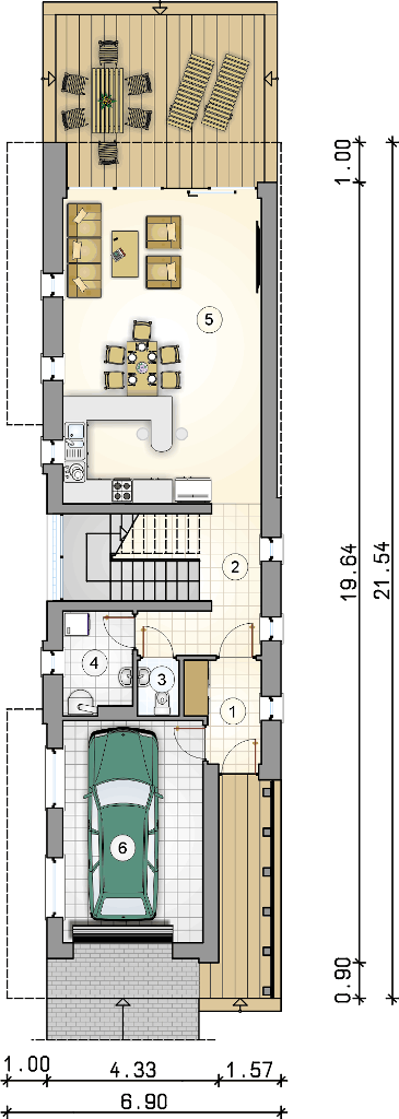 Modern House II (odbicie lustrzane) - miniatura 7