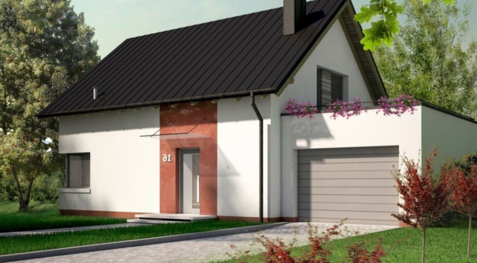 Budowa domu eko Typowy 11 (odbicie lustrzane) z New-House