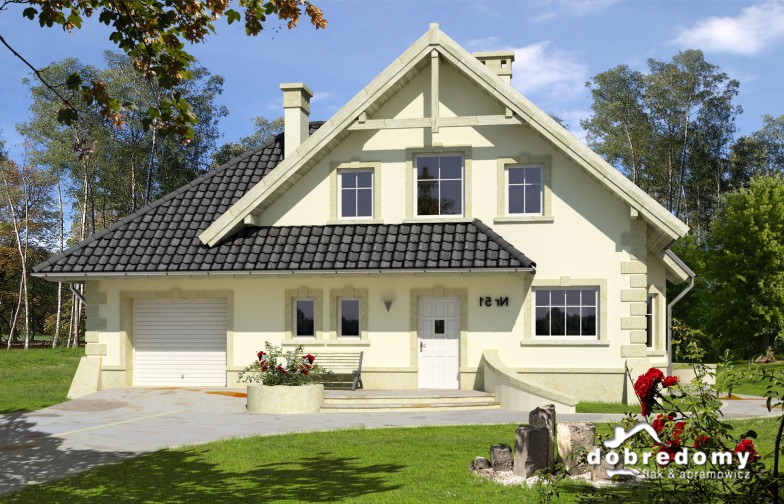 budowa domu Gwiazdka I odbicie lustrzane- New-House