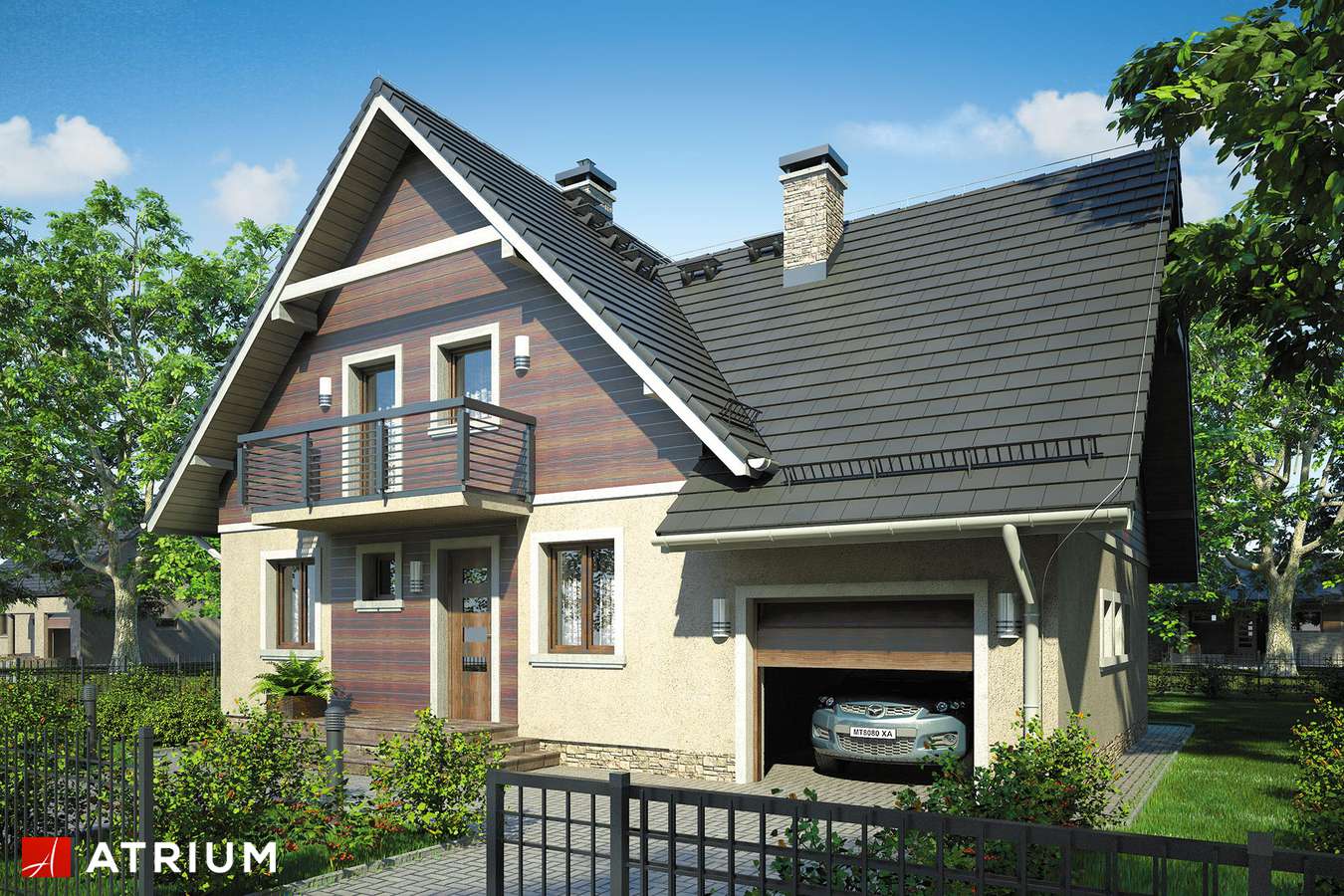 budowa domu Mały Michał Bis (odbicie lustrzane) - New-House