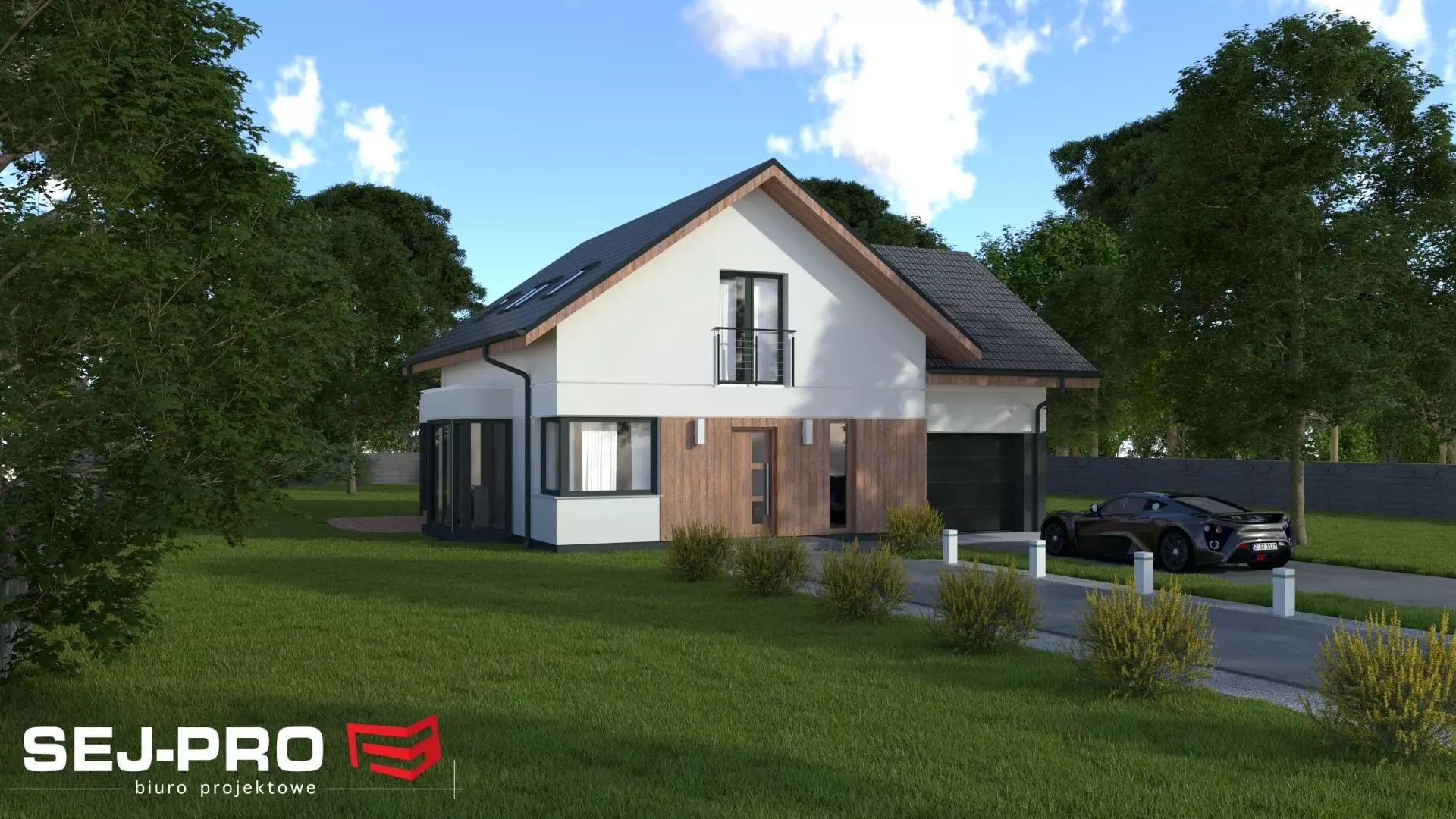 budowa domu SEJ-PRO 046 ENERGO - New-House