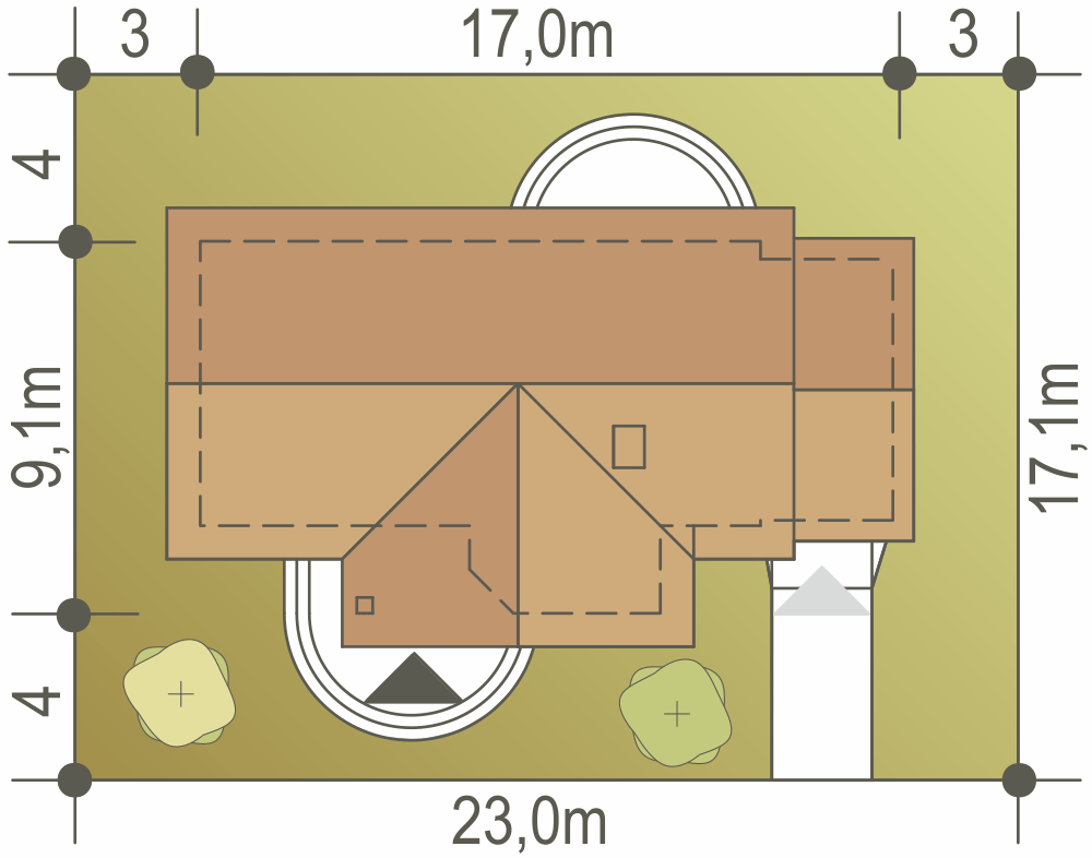 Skowronek styl z garażem 1-st. [A] - miniatura 9