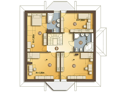 Dzierlatka V bez garażu [B] (odbicie lustrzane) - miniatura 9