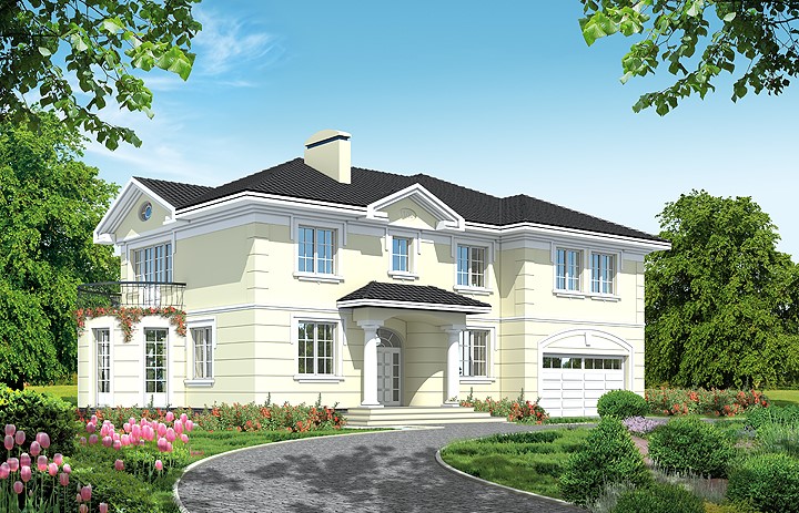 budowa domu Agnieszka II (odbicie lustrzane) - New-House