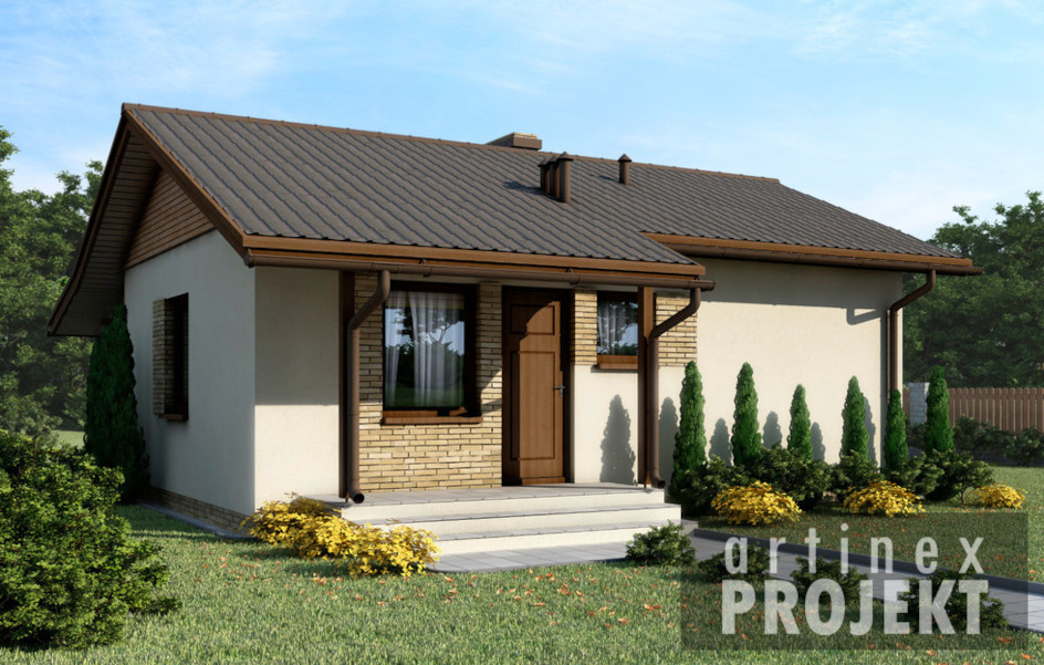 Budowa domu D51 - Justyna (odbicie lustrzane) z New-House