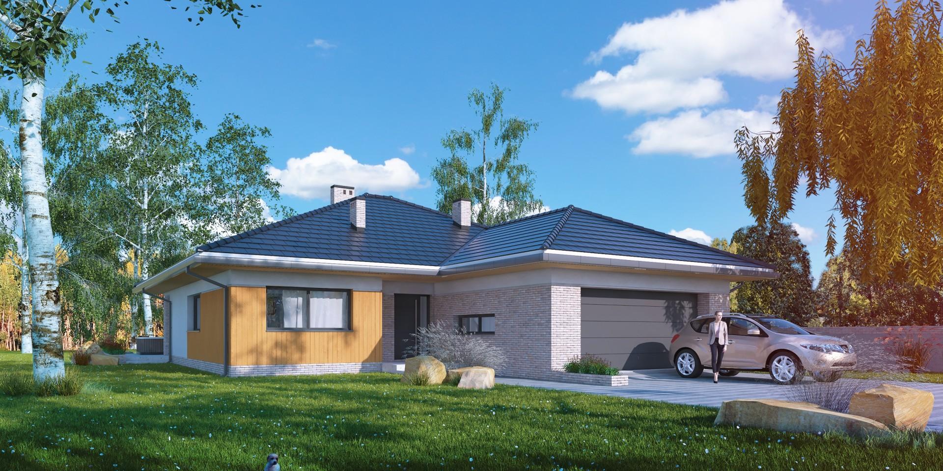 budowa domu Abditus I G2 (Odbicie lustrzane) - New-House