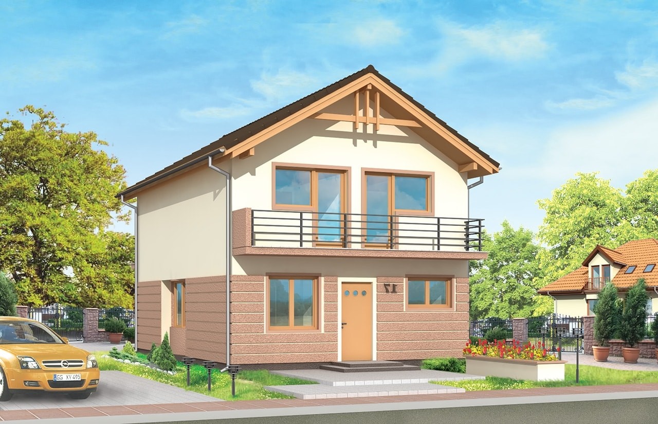 budowa domu dom z piętrem z new-house
